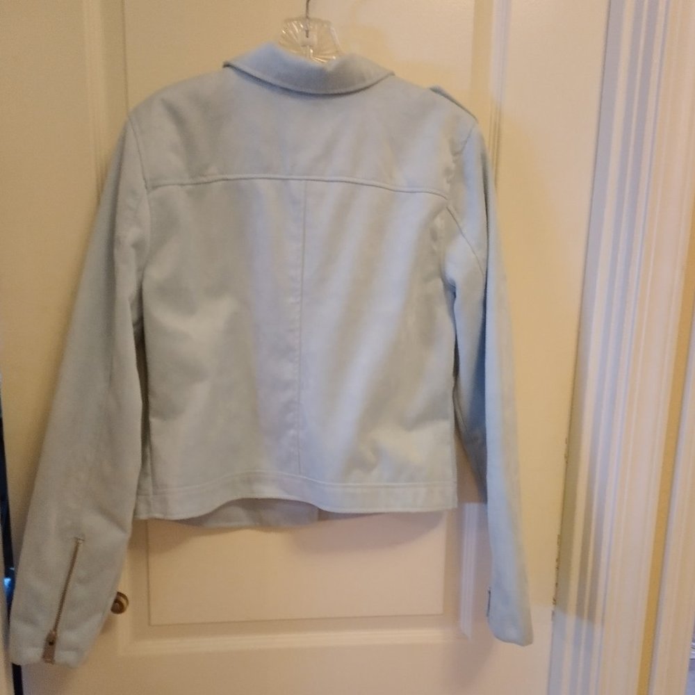 Light Blue  Jacket - Picture 3 of 4